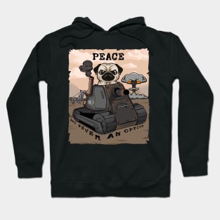 Pug in Armor: Tank-Pug Commander Hoodie